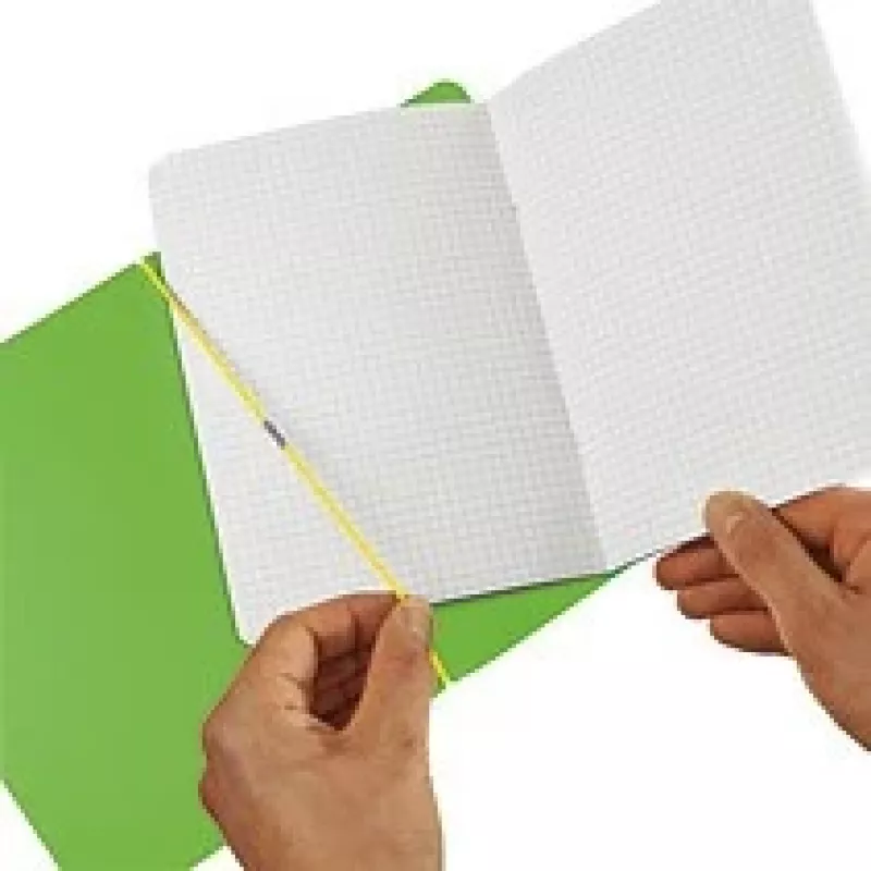 Užrašinė Herlitz 11361540 A6 40 lapų žalia geltona