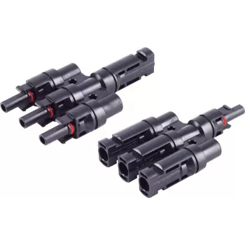 shiverpeaks ®-PV4 T-Adapter rinkinys, 3/1, IP68, 1.5kV, juodas (BS02-21013)