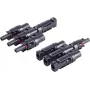 shiverpeaks ®-PV4 T-Adapter rinkinys, 3/1, IP68, 1.5kV, juodas (BS02-21013)