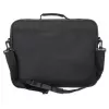 Manhattan Cambridge Laptop Bag 15.6 inch juodas, Clamshell dizainas, nešiojamas, su kišenėmis, nuimama petneša