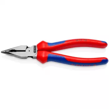 KNIPEX 08 22 185 Adatinės replės, 1,3 cm, 61 HRC, mėlynos/raudonos, 55 mm, 185 mm