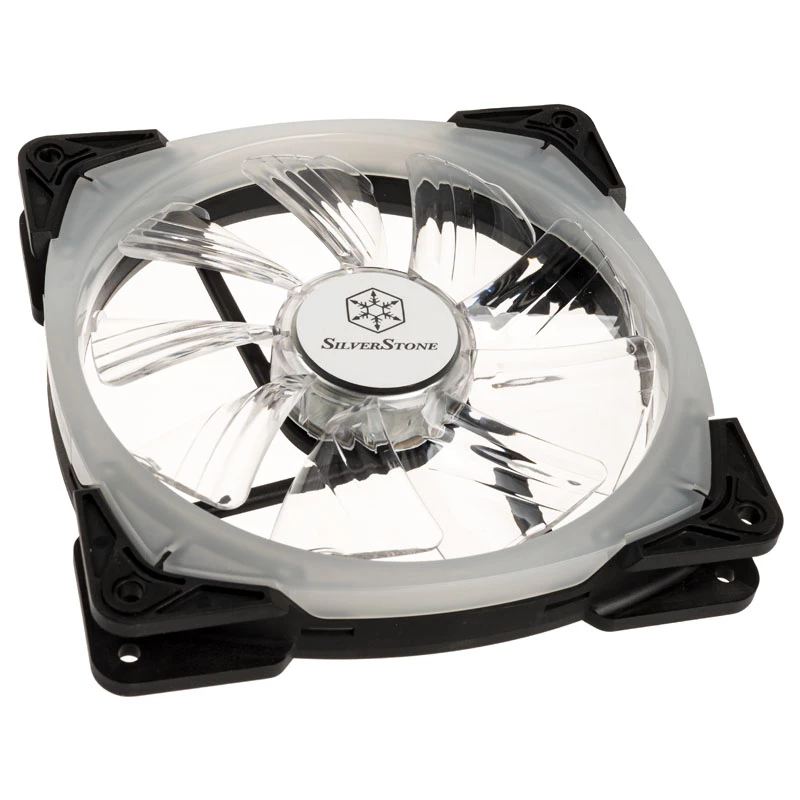 Korpuso ventiliatorius SILVERSTONE SST-FW142-RGB 140mm 1500rpm – RGB LED, PWM suderinamumas