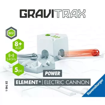 Ravensburger GraviTrax elementas Electric Cannon – motorizuotas papildymas GraviTrax rutuliukų trasoms