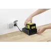 Baterijos ir įkroviklio rinkinys Karcher 2.445-063.0, Universalus 18V 5000mAh, Geltona/Juoda