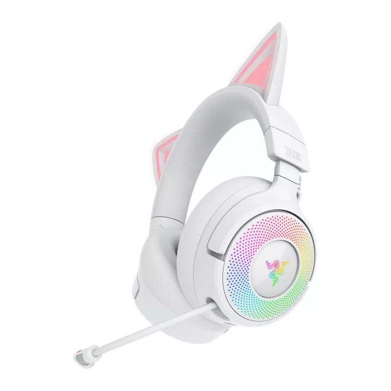 Belaidės ausinės žaidimams Razer Kraken Kitty V3 Pro