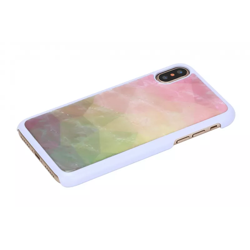 iKins Water Flower telefono dėklas iPhone XS/X (baltos spalvos), K1690H