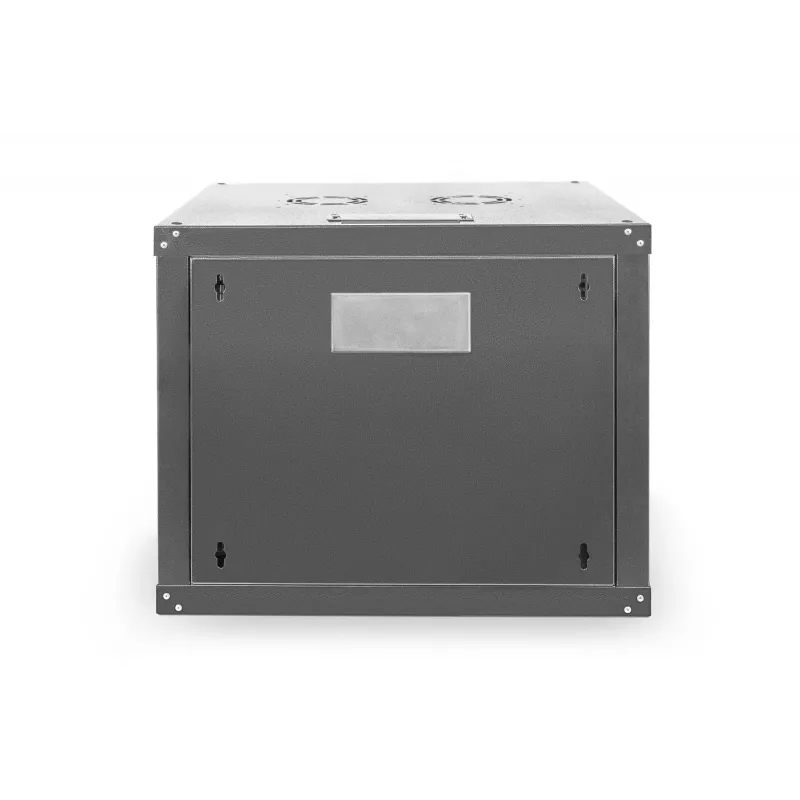 DIGITUS Professional Unique DN-19 09U-6/6-SW - tinklo spinta - skirta montuoti ant sienos - juoda, RAL 9005 - 9U - 48,3 cm (19 inch)