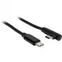 USB-C laidas Inter-Tech 88885581 1 m Juodas