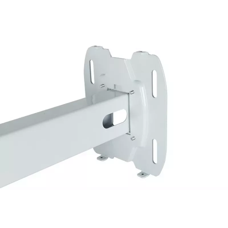 Sieninis laikiklis AVTEK WallMount Next 1200 – plieninis, baltas, teleskopinis, 360° sukimasis, pakreipimas ±42°, maks. apkrova 20 kg