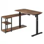Reguliuojamo aukščio elektrinis stalas ergo office 380623 – max aukštis 121 cm, max apkrova 70 kg
