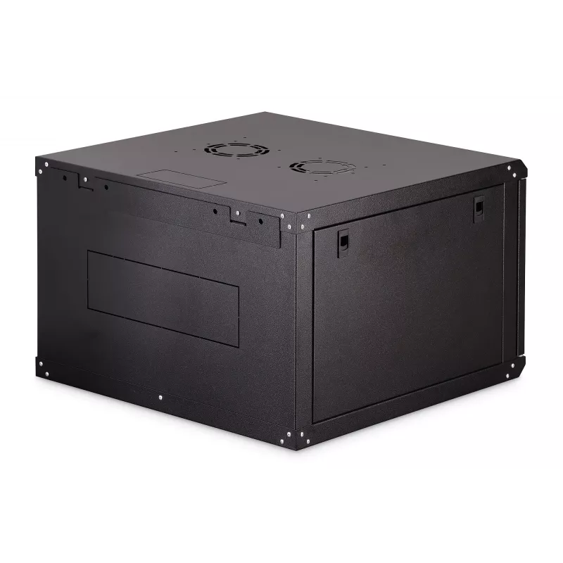 Sieninis 19 colių spintos stovas DIGITUS Dynamic-N DN-37103 — 7U, 600x600 mm, IP20, nesurinktas, juodas