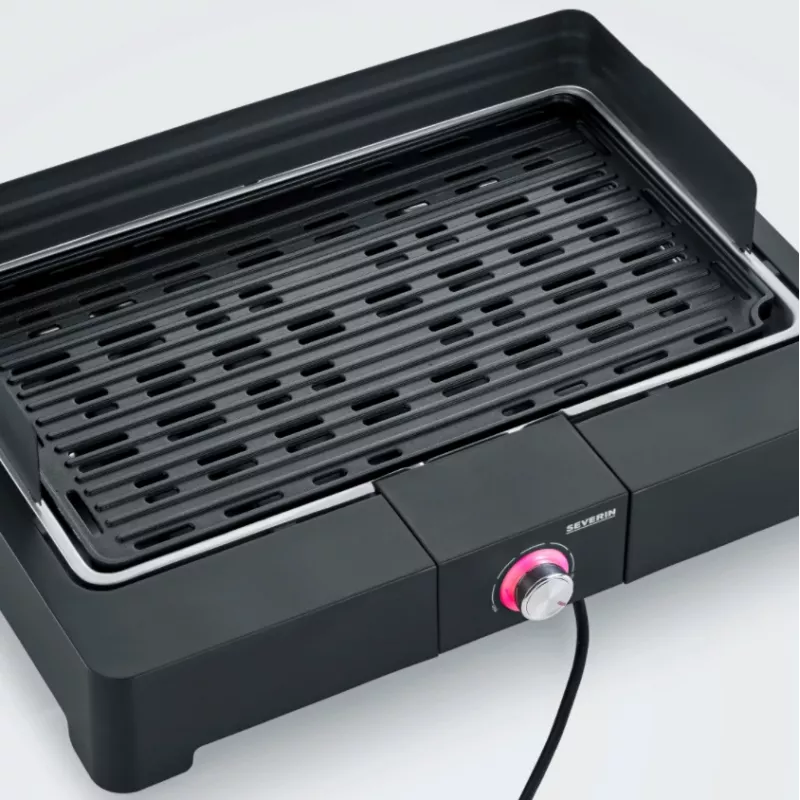 Severin PG8567 Kepsninė ir grilio stalas elektrinis juodas 2200 W (PG8567)
