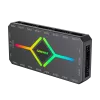 Gamemax V4.0 ARGB PWM HUB BK – ventiliatorių ir RGB šviesų valdiklis su nuotolinio valdymo pulteliu, juodas