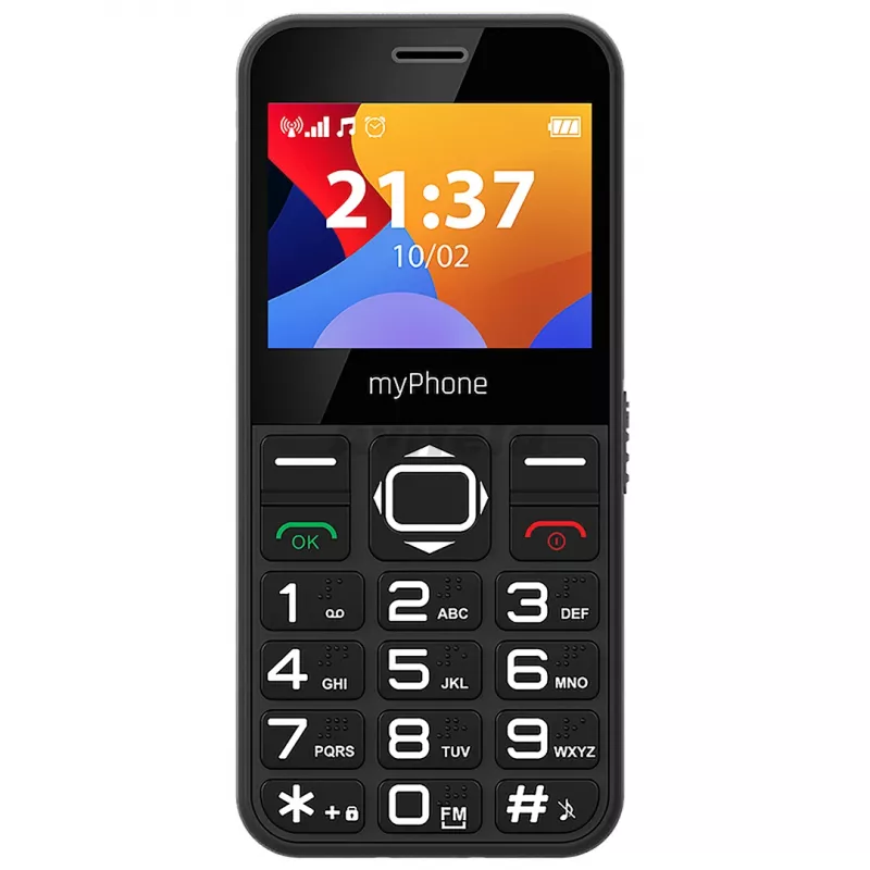 Mobilusis telefonas MyPhone HALO 3 juodas, 6,3 colio