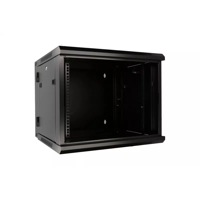 Extralink sieninis RACK spintos korpusas 9U 600x600 AZH juodas, varstomas