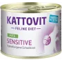 KATTOVIT Sensitive Turkey šlapias kačių ėdalas – kalakutiena – 185 g