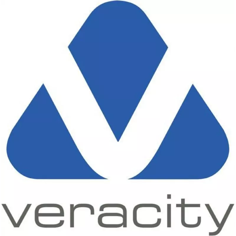 Veracity POINTSOURCE Plus – greitas Ethernet maitinimo adapteris, 10/100 Mbit/s, juodai baltas