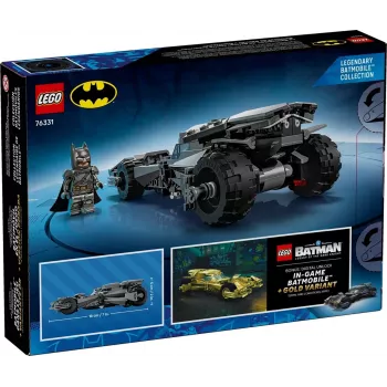 LEGO BATMAN 76331 Betmenas prieš Supermeną Betmobilis