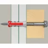fischer sieninis kaištis DUOPOWER 10x50 BigBox šviesiai pilkas/raudonas 210 vnt. užsandarinama dėžė (570550)