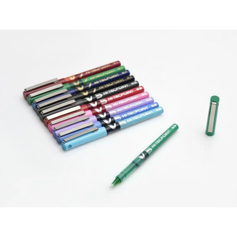 Pilot V5 HiTec Blue 0,5 mm 12 vnt.