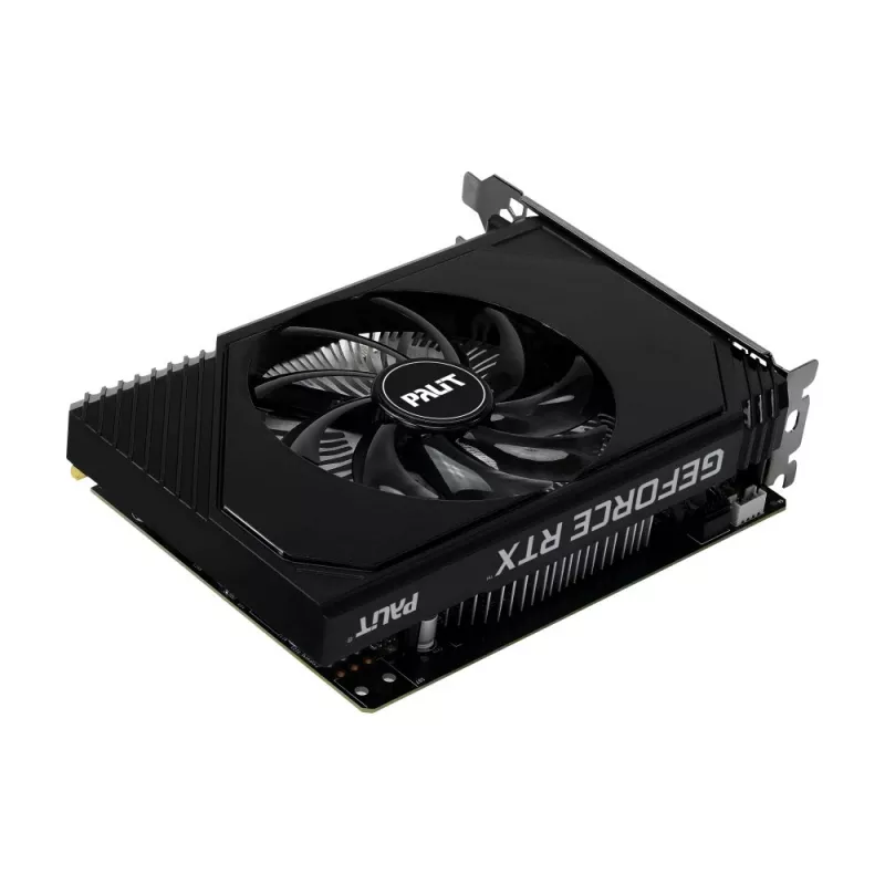 Vaizdo plokštė PALIT GeForce RTX 3050 StormX OC – 6 GB GDDR6, 96 bitų, PCIe 4.0, aktyvus aušinimas
