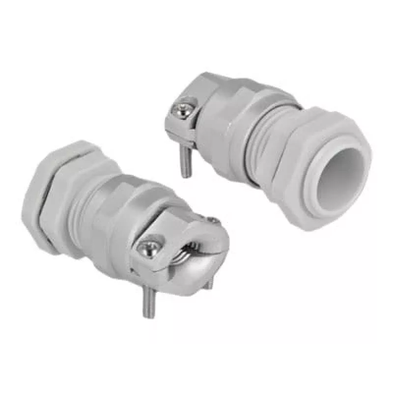 Kabelio įvadas DeLOCK 60354 pilkas metalas plastikas