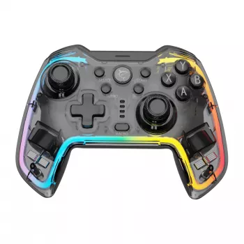 Žaidimų pultas White Shark GPW-8040 RGB belaidis Bluetooth, modelis PRAETORIAN