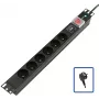 Lanview POWER STRIP 19 - 6 lizdų - 1U (TUPS047)