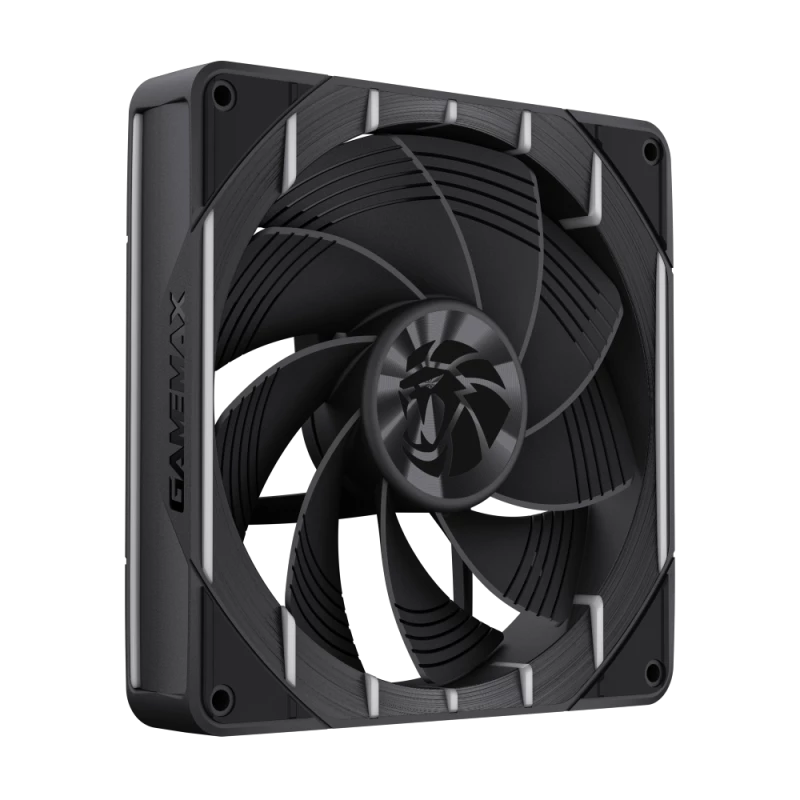 GAMEMAX TORNADO T12 ARGB-R 120mm korpuso ventiliatorius – juodas