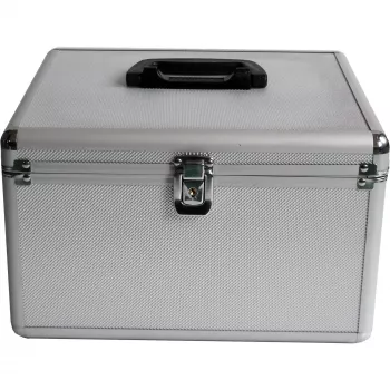 MEDIARANGE BOX76 dėžutė diskams – talpina 300 diskų, sidabrinė, 120 mm, aliuminis