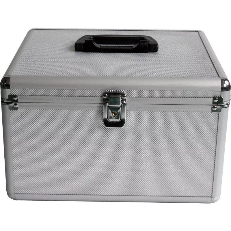 MEDIARANGE BOX76 dėžutė diskams – talpina 300 diskų, sidabrinė, 120 mm, aliuminis