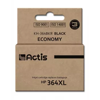 Kasetė rašalinė ACTIS KH-364BKR suderinama su HP 364XL juoda, 20 ml pigmentinis rašalas, standartinė išeiga, 550 puslapių