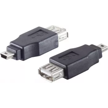 Jungties keitiklis ShiverPeaks BS77051 USB A į Mini USB B