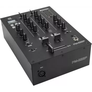 DJ Mikseris Omnitronic PM-222P 2 kanalų su grotuvu