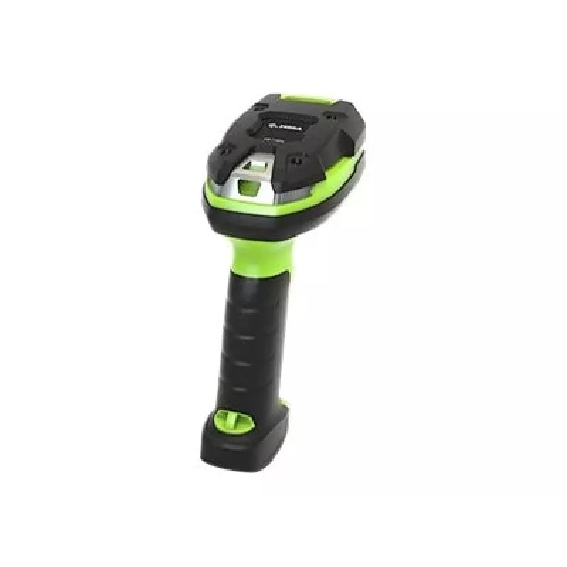 Zebra LI3608-ER20003VZWW tvirtas rankinis 1D brūkšninių kodų skeneris, laidinis, USB/RS-232/KBW, IP67, vibracijos variklis, pramoninė žalia