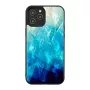 Apsauginis dėklas iKins, skirtas Apple iPhone 12 Pro Max — mėlynas ežeras ir juoda