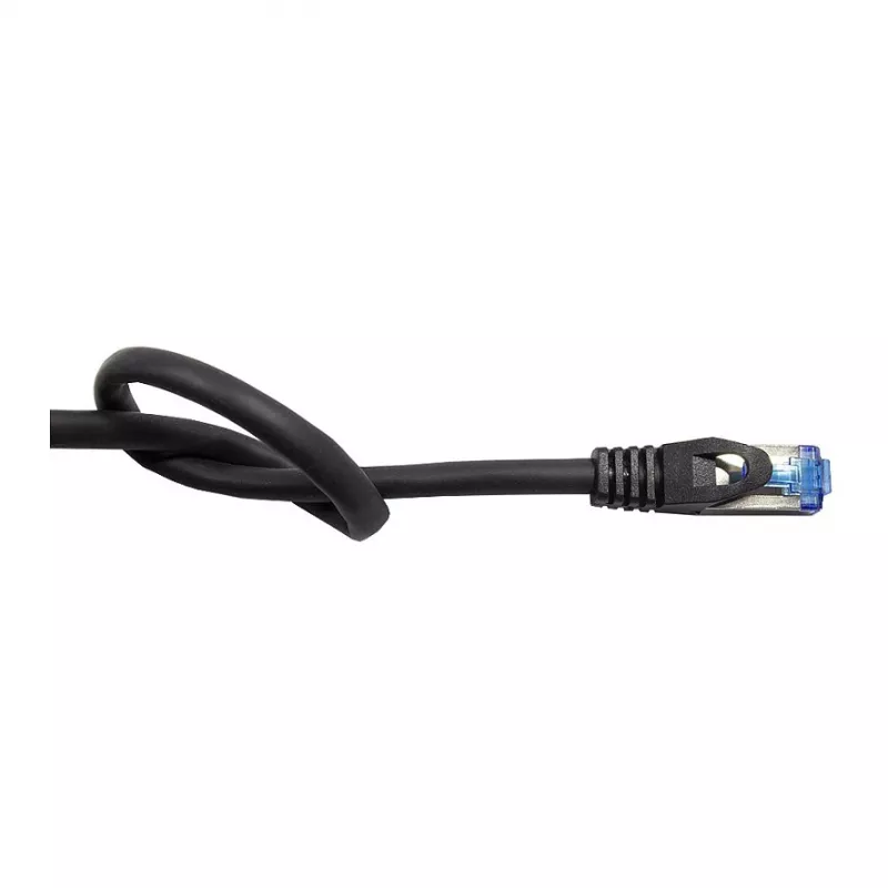 Good Connections Cat.6A Patch Cable SmartFLEX HF juodas 1,5m