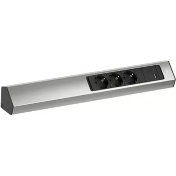 Bachmann CASIA 2 ilgintuvas su 3x kištukiniais lizdais ir 1x USB A/C 22W