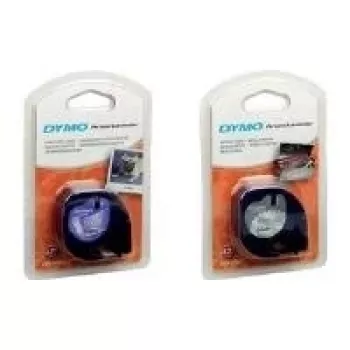 DYMO 12mm LetraTAG plastikinė juosta etikečių spausdintuvui