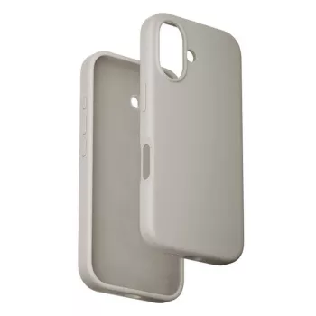 Apsauginis dėklas Vention KUHM0-10 iPhone 16 – pilka, MagSafe, plonas silikoninis