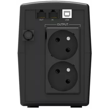 PowerWalker VI 600 STL nepertraukiamo maitinimo šaltinis (UPS) 0.6 kVA 360 W 2 lizdai