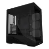 Korpusas Lian Li Vector V100 Midi Tower – juodas, permatomu stiklu