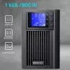 UPS QOLTEC Grynoji sinusinė banga 1kVA 800W su AVR ir LCD ekranu