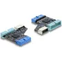 DELOCK USB 5Gbps vidinis šakotuvas 20 kontaktų lizdui į 1x USB 5Gbps