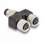 Kabelių skirstytuvas DeLOCK 60577 Juodas PVC M8 22mm 24mm 10mm
