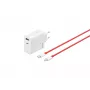 OnePlus 80W maitinimo adapteris (Type-C + Type-A)