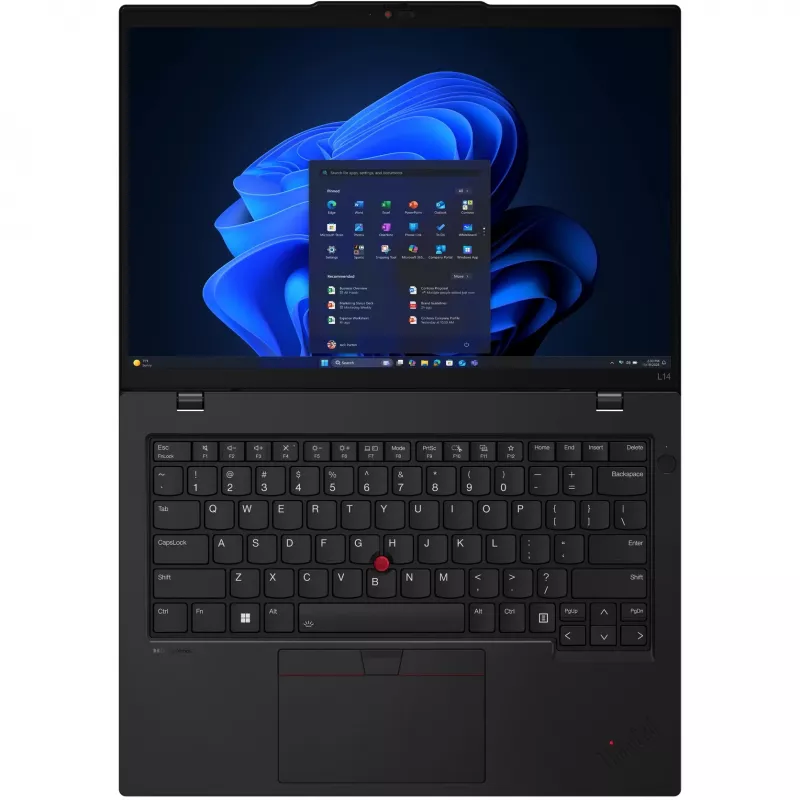 Lenovo ThinkPad L14 Gen 6 (AMD) nešiojamas kompiuteris, 35,6 cm (14 colių) WUXGA, AMD Ryzen™ 5 PRO, 32 GB DDR5, 1 TB SSD, Wi-Fi 7, Windows 11 Pro, juoda