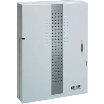 Grothe CROMA 230A sidabrinis-baltas plastikinis laidinis skambutis 86 dB IP40 AC/DC (43175)