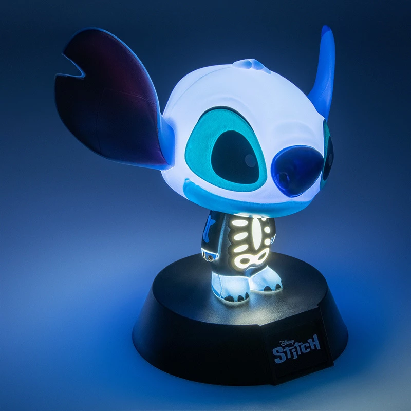 Stalinė lempa Paladone Stitch Skeleton Icon Light – naktinė šviesa su personažu