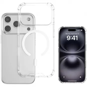 4smarts Hybrid Case Ibiza, dėklas Apple iPhone 17 Pro, suderinamas su MagSafe